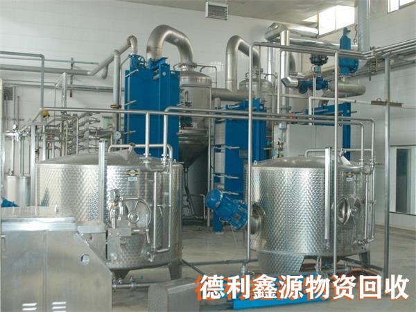 食品厂设备回收更专业