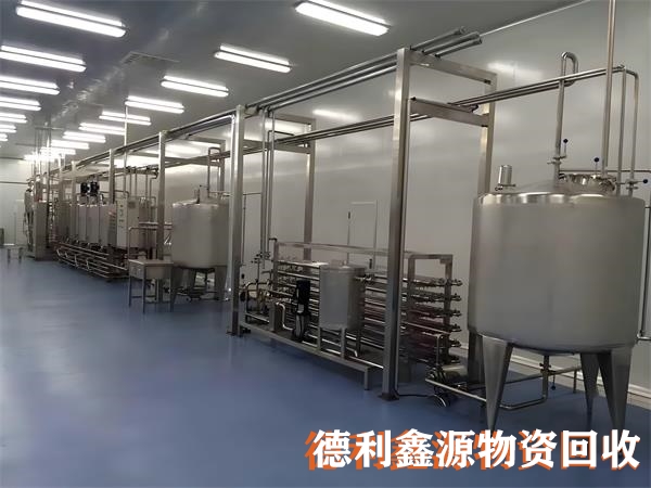 天津果汁厂设备回收