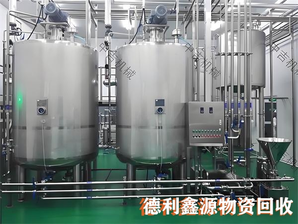 北京食品设备回收