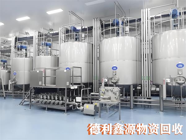 北京果汁厂设备回收