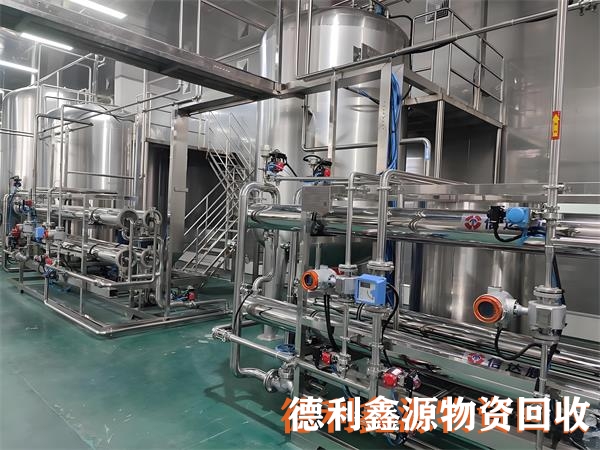 天津果汁厂设备回收