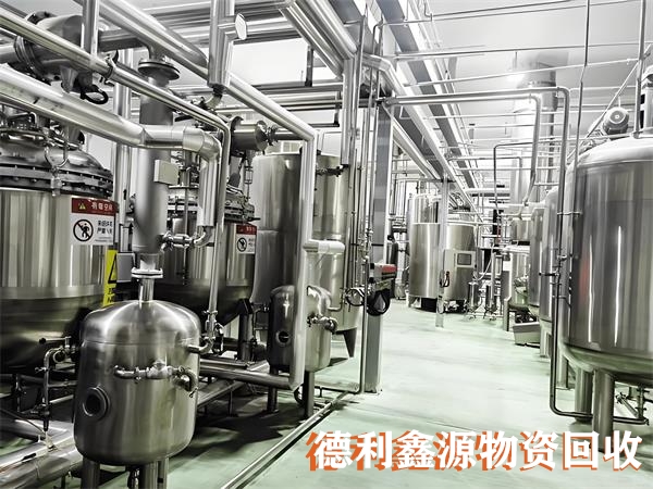 北京果汁厂设备回收联系方式