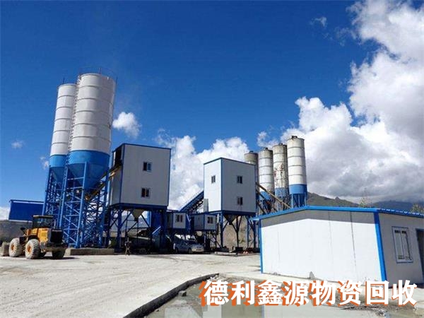 天津搅拌站设备回收正规商家